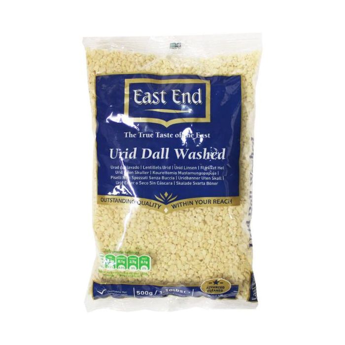 EASTEND Urid Dal Washed 500g 印度脫皮白色小扁豆
