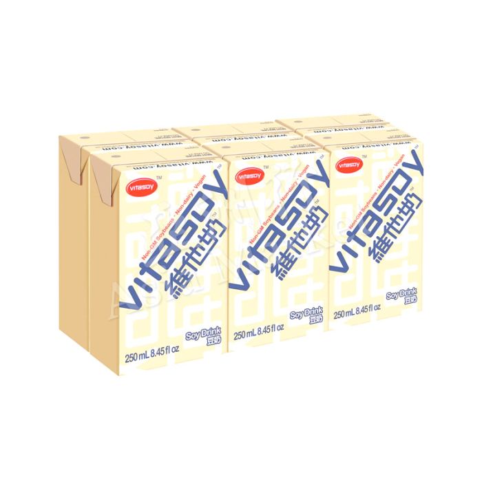 [PACK OF 6] VITA Vitasoy  Soya Milk 250ml (x6) 維他奶
