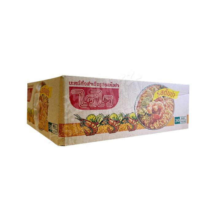 [CASE] WAI WAI 威威 - 冬阴汤面 60g (x30Pkts)