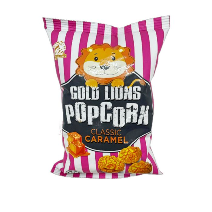 GOLD LIONS  Class Caramel Popcorn 40g 金獅焦糖爆米花