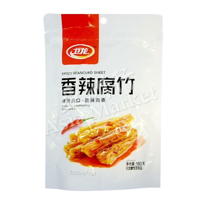 WEILONG Spicy Beancurd Sheet 180g 