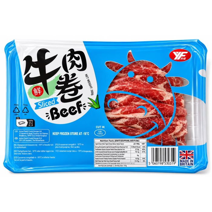 [FROZEN] YF Beef Slice 150g 