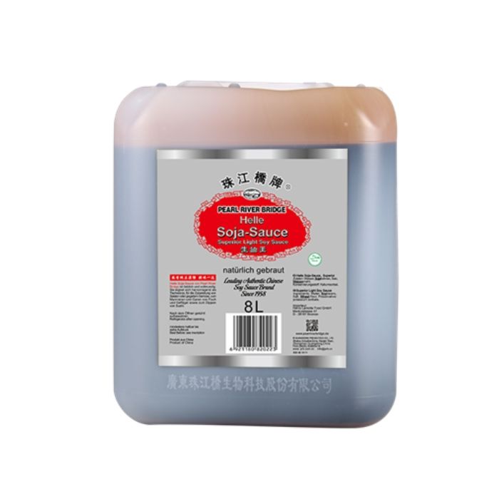 PEARLRIVERBRIDGE Light Soy Sauce (Drum) 8L x 1 珠江生抽(桶)