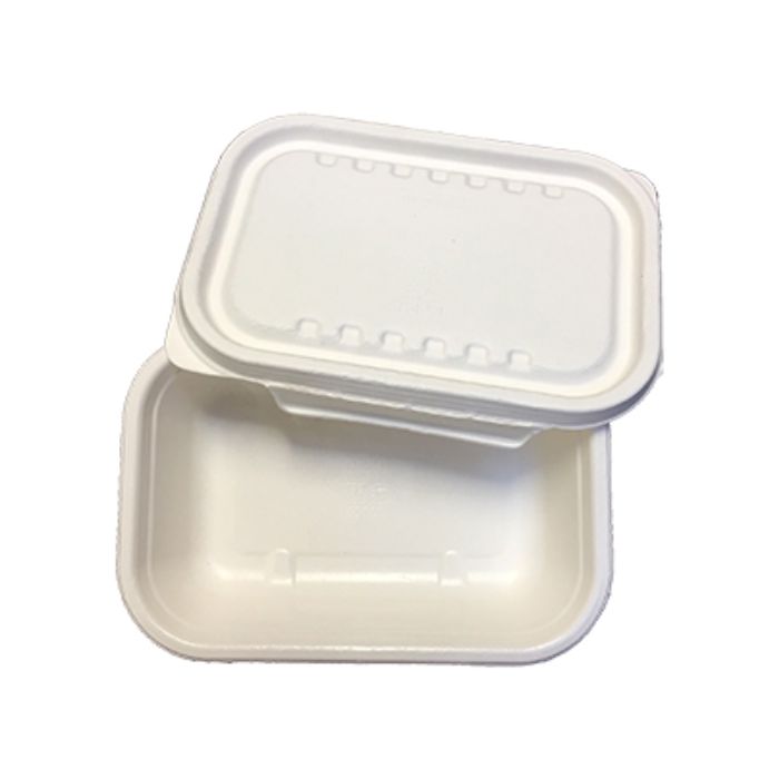 NA:PAC 850ml Natural Container-CR850L 250pc x 1 環保紙外賣盒 底