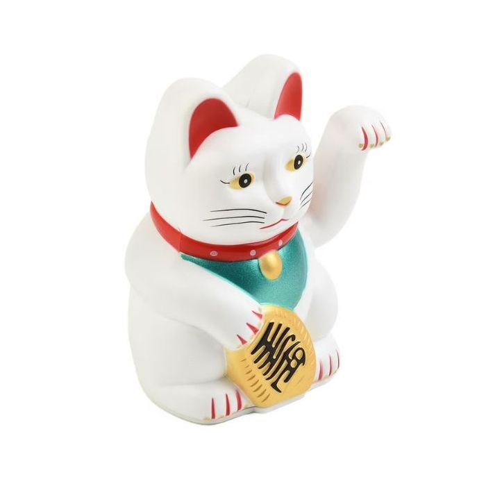  6 Lucky Cat Ornament x 5 6' 搖手招財貓 (0256A 塑料)