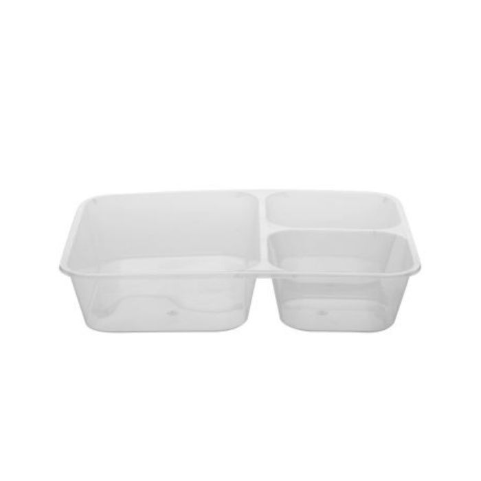 MSVENTURE 3-Compartment Container - MS 1200 TS 300pc x 1 分格塑料餐盒