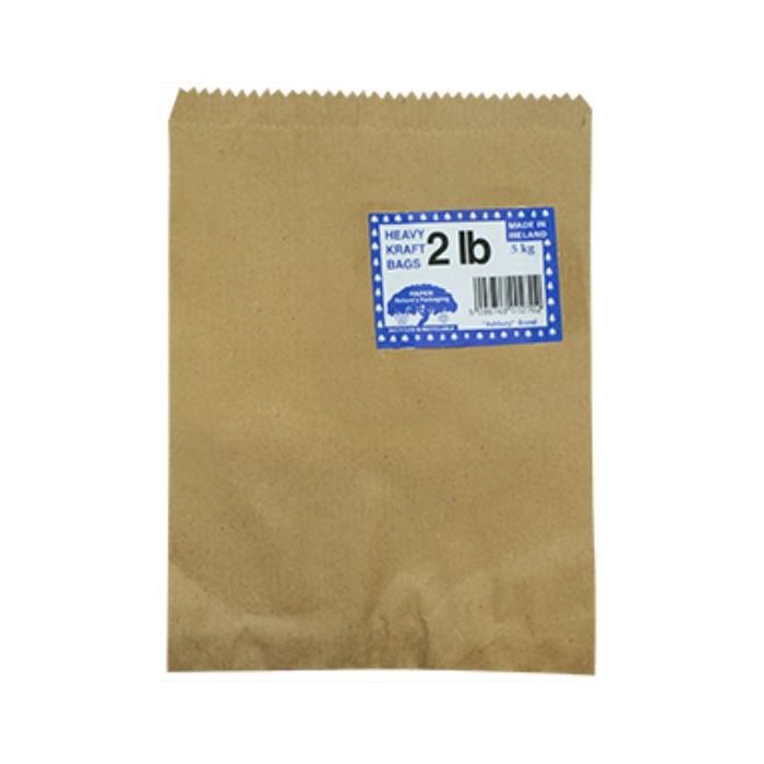  2lb Heavy Kraft Bag 1000pc x 1 磅厚袋   "  "
