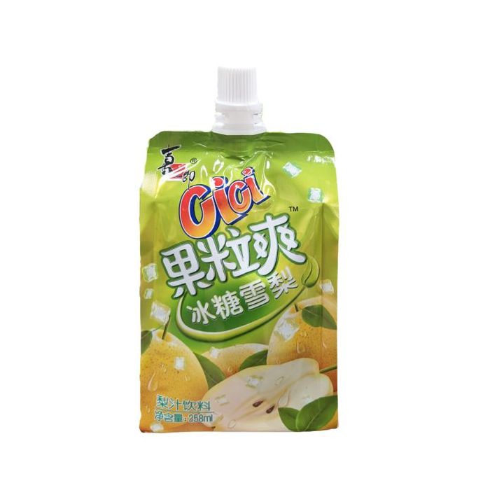 XZL Fruit Flavoured Jelly - Rock Sugar Pear 258ml  喜之郎冰糖雪梨爽
