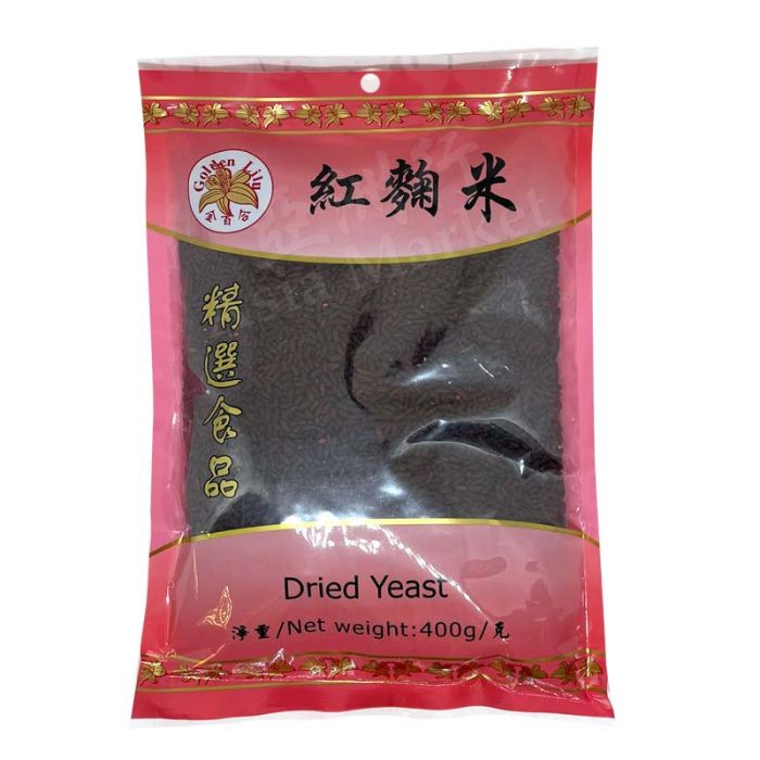 GOLDEN LILY Dried Yeast 400g 金百合紅曲米