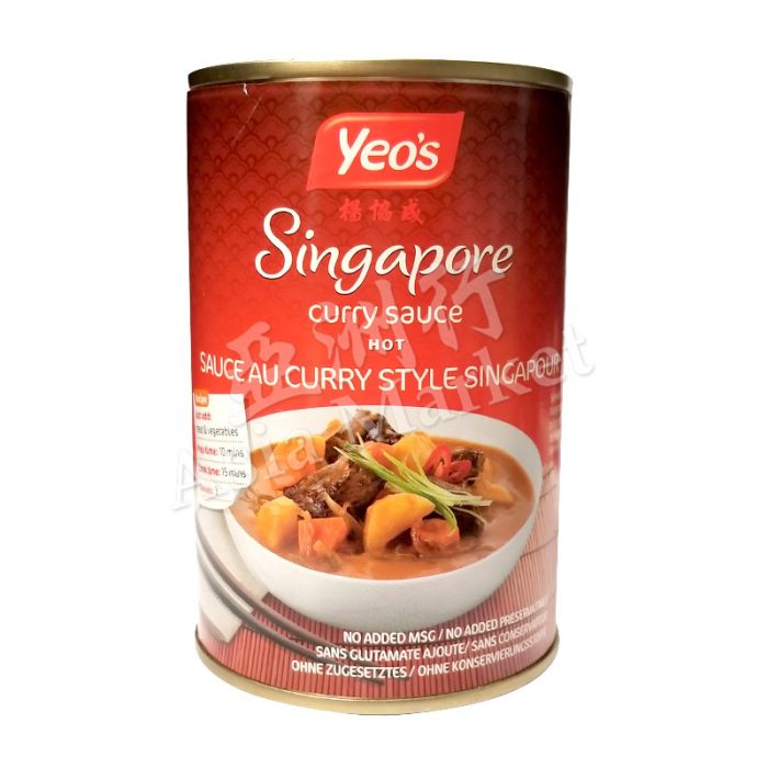 Yeo's Singapore Curry Sauce (Hot) 400ml 