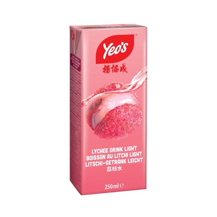 YEO's Lychee Drink Light 250ml 楊協成荔枝水