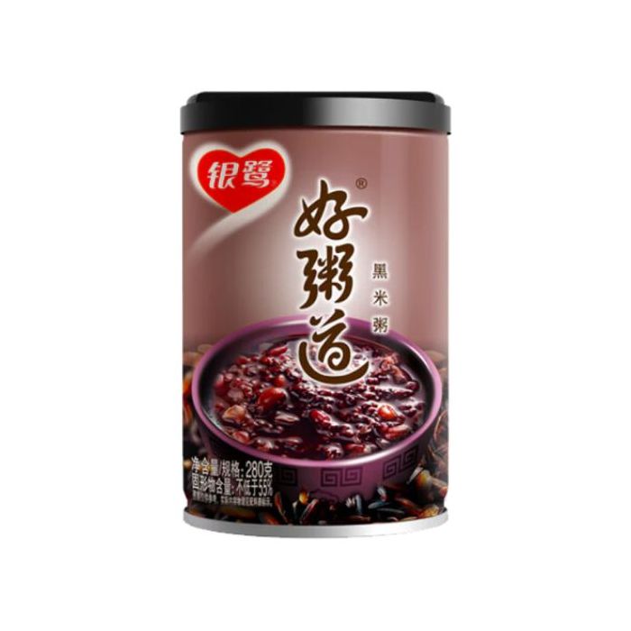 YINLU Mixed Congee - Black Rice 280g 銀鷺好粥道黑米粥