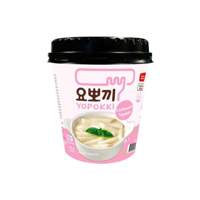 Young Poong Ricecake cup Carbonara Topokki 120g 