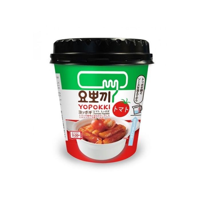 YOUNG POONG Yopokki Tomato Flavour Topokki Cup 120g 