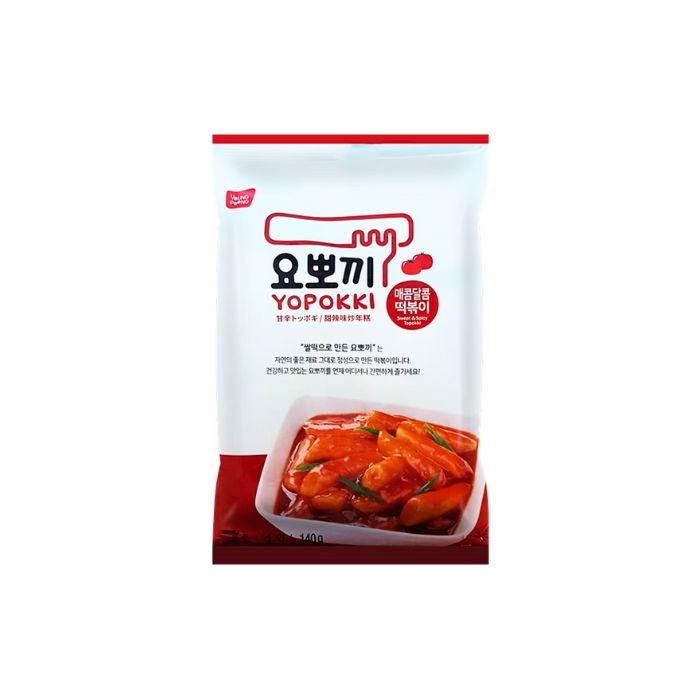YOUNG POONG Ypokki Sweet & Spicy Pouch 140g 韓式速食年糕 袋  甜辣