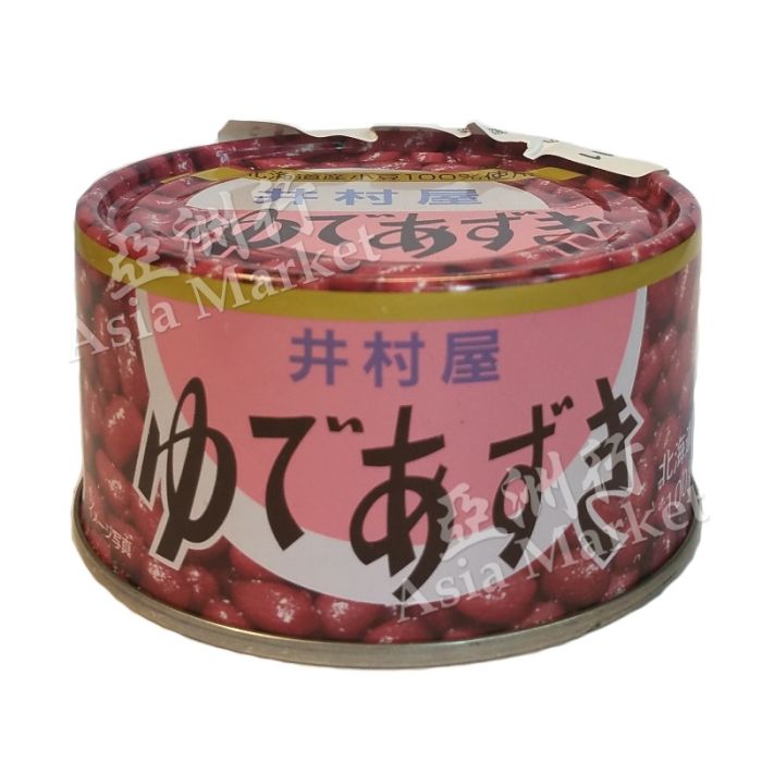 Boiled Azuki Beans Yude Azuki 210g 日本井村屋罐装糖水红豆
