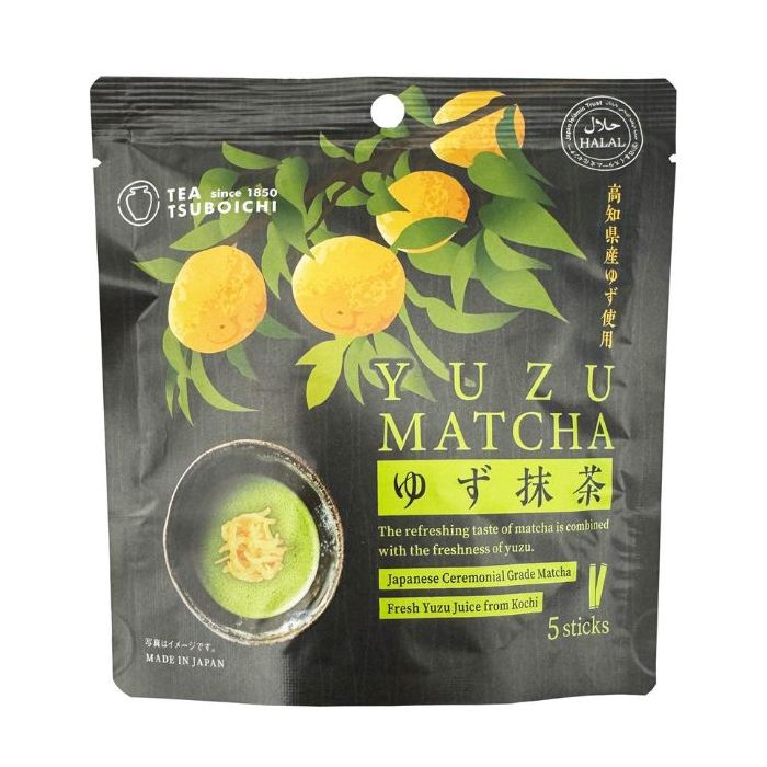 TSUBOICHI Yuzu Matcha Latte Mix 100g 老铺茶 柚子抹茶拿鐵