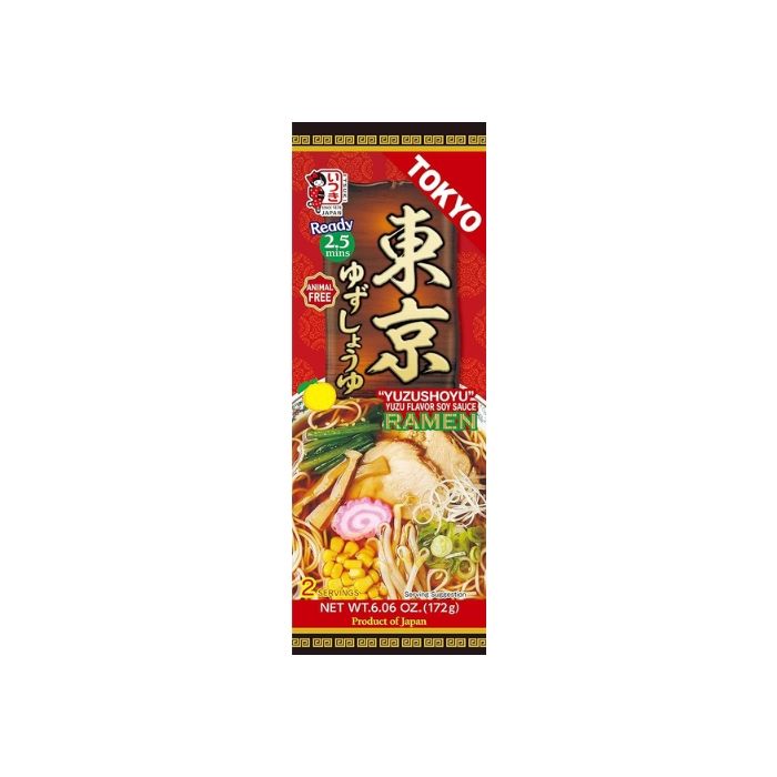 Itsuki Foods Tokyo Yuzu Shoyu Soy Sauce Ramen 172g 