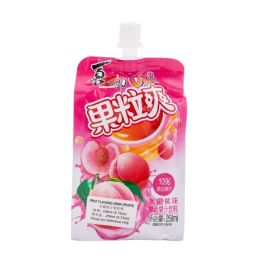 XZL Fruit Flavoured Jelly - Peach 258ml - Asia Market