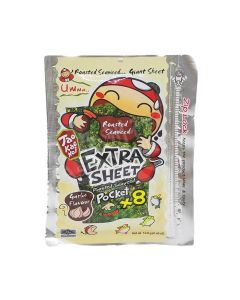 TAOKAENOI Roasted Seaweed, Giant Sheet (Garlic flavour) 12.8g 小老闆蒜味紫菜