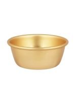 Yellow Aluminium cup 120mm 