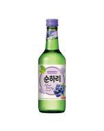 LOTTE CHUM CHURUM  Korean Soju (Alc 12%) (Blueberry Flavour) 360ml 韓國燒酒藍莓味