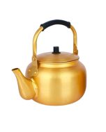 Yellow Aluminium kettle 1L 