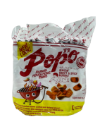 POPO Fish Muruku Sweet & Spicy Flavor 240g  (24 packs) 寶寶美味魚肉豆餅(甜辣)