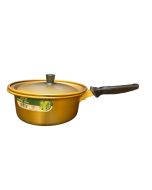 Yellow Aluminium pan (One side handle nambi) D-160  