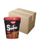 [CASE] NISSIN Soba Noodles With Yakisoba Sauce Chilli 92g x 8 