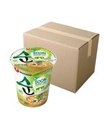 [CASE] NONGSHIM Instant Noodle Cup Soon Veggie Ramyun 67g x 12 