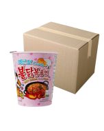 [CASE] SAMYANG Hot Chicken Ramen Carbonara Cup 80g x 6 