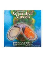 [FROZEN]  New Zealand Greenshell Mussels 800g  急凍有壳青口