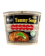 BAIXIANG Yummy Soup Classic Beef Flavour Bowl 105g  白象汤好喝经典牛肉汤面（桶装）