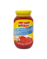 Buenas Kaong Red Candied Fruit in Syrup (Red) 340g  菲律賓糖水棕櫚果(紅色)