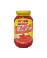 Buenas Coconut Gel in Syrup (Red) 340g 菲律賓糖水椰果 (紅色)