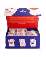 TOKYO DESIGN STUDIO Kawaii Lucky Cat Sake Set 1:4 120/50ML 21689 1/12 