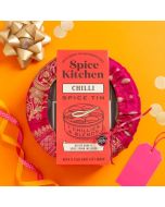 SPICE KITCHEN Gift Wrapped Spice Tin (7 Chillies & Blends) 130g 