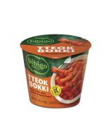 CJ Bibigo  Tteokbokki Rice Cakes With Sweet & Spicy Sauce 125g 甜辣味炒年糕 杯裝