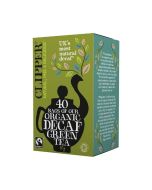 Clipper Organic Decaf Green Tea 40 Bags 80g 英國低咖綠茶包