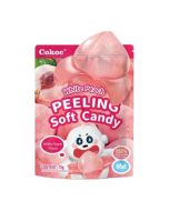 Cokoc Peeling Soft Candy White Peach Flavour 75g 剝皮軟糖 (白桃味)