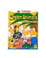 GINBIS Dream Animals Biscuit Coconut Flavour 37g 動物餅椰子味