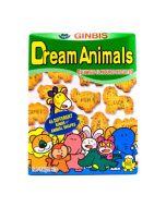 GINBIS Dream Animals Biscuit Seaweed Flavour 37g  動物餅海苔味