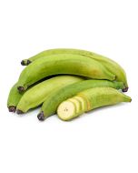 Fresh Green Plantain (Big Banana) 1Kg 