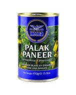 HEERA Palak Paneer (Spinach and Cottage Cheese Curry) Tin 450g 印度奶酪