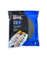 HOSAN  A+ Roasted Sea Laver In Zipper Bag - 50 sushi nori sheets -125g 壽司紫菜50張