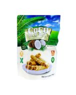 KASET  Coco Rice Roll Thai Jasmine Rice & Coconut Crispy Roll (Original Flavour) 100g 泰國香脆香米粉椰子卷 (原味)