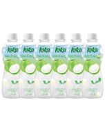 KATO Young Coconut Juice with Nata De Coco 320ml (Pack of 6) 