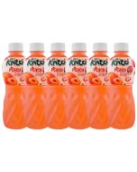 KATO Peach Flavoured Drink with Nata De Coco 320ml (Pack of 6) 