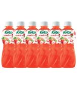 KATO Strawberry Juice with Nata De Coco 320ml (Pack of 6) 